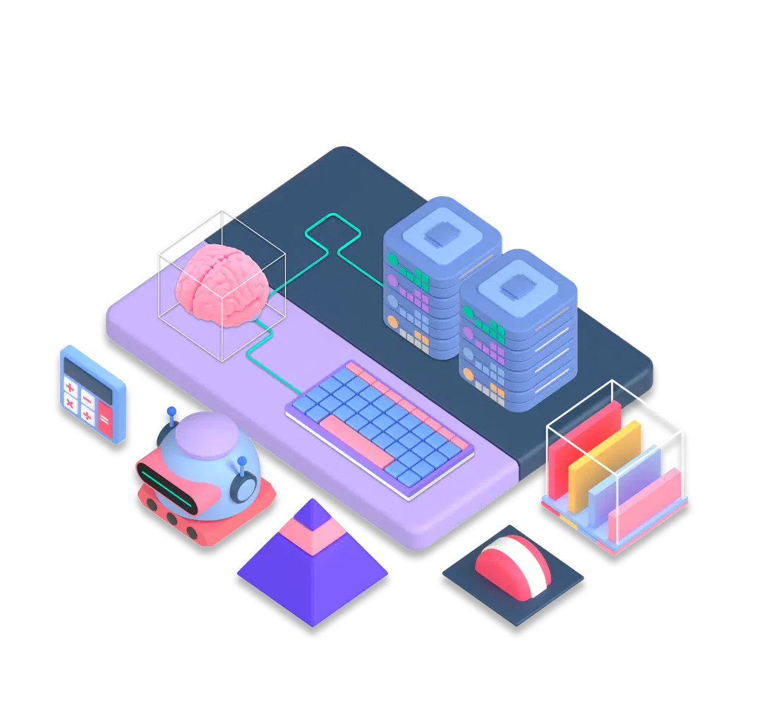 Ilustración de base de datos representando la base científica